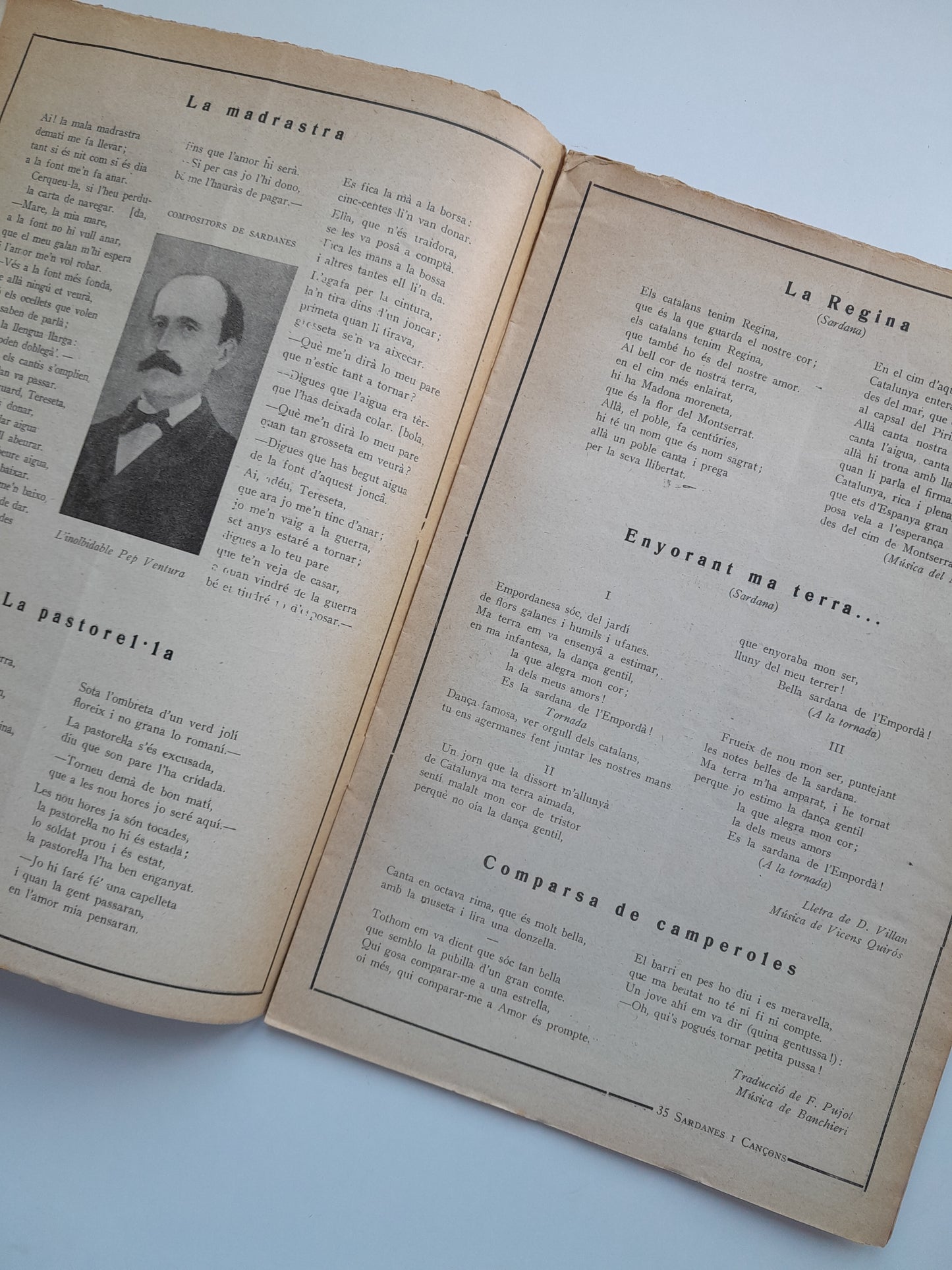 35 SARDANES (BARCELONA) - NÚM. ENRIC MORERA (c.1920)