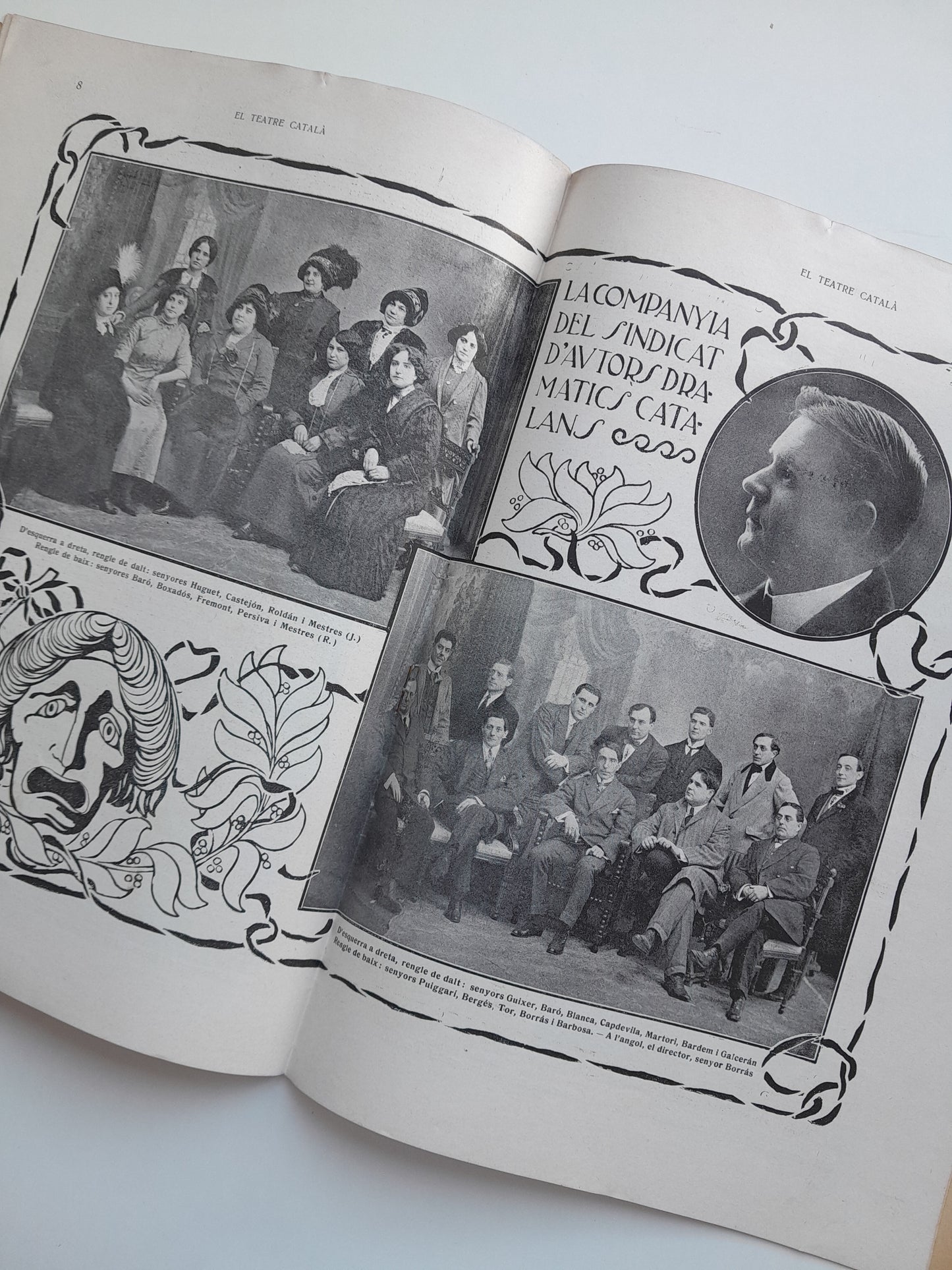 EL TEATRE CATALÀ (BARCELONA) - ANY 1, NÚM. 1 (29 FEBRER 1912)