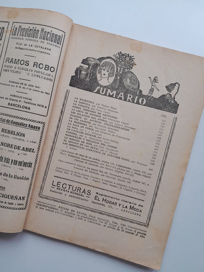 LECTURAS (BARCELONA) - ANY 5, NÚM. 45 (FEBRER 1925)