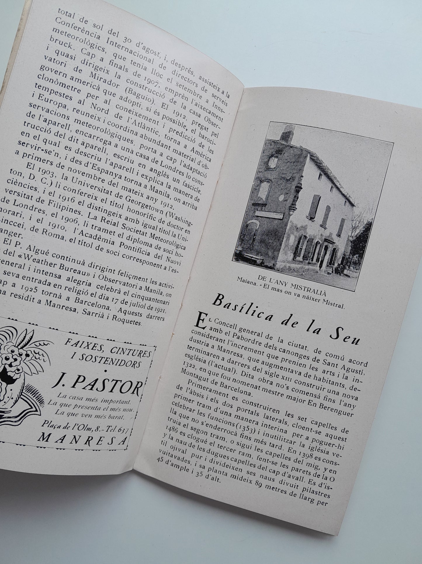 L'ABELLA D'OR A MANRESA (MANRESA) - (1930)