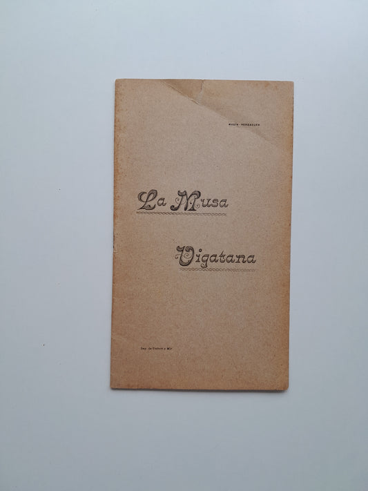 LA MUSA VIGATANA - MAGÍN VERDAGUER (IMP. UMBERT Y MIR, 1899)