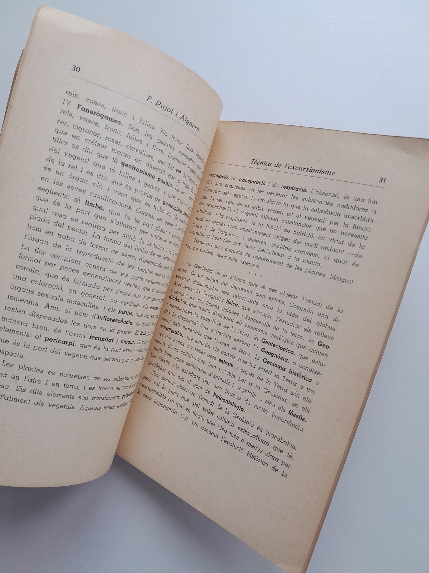 TÈCNICA DE L'EXCURSIONISME - F. PUJOL I ALGUERÓ (NORMA, 1936)