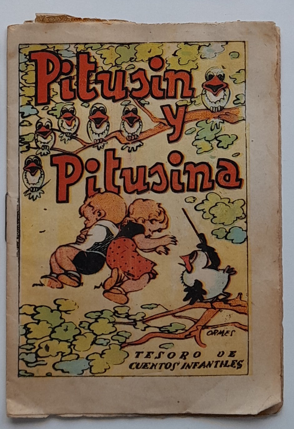 PITUSIN Y PITUSINA (TESORO DE CUENTOS INFANTILES, c.1930)