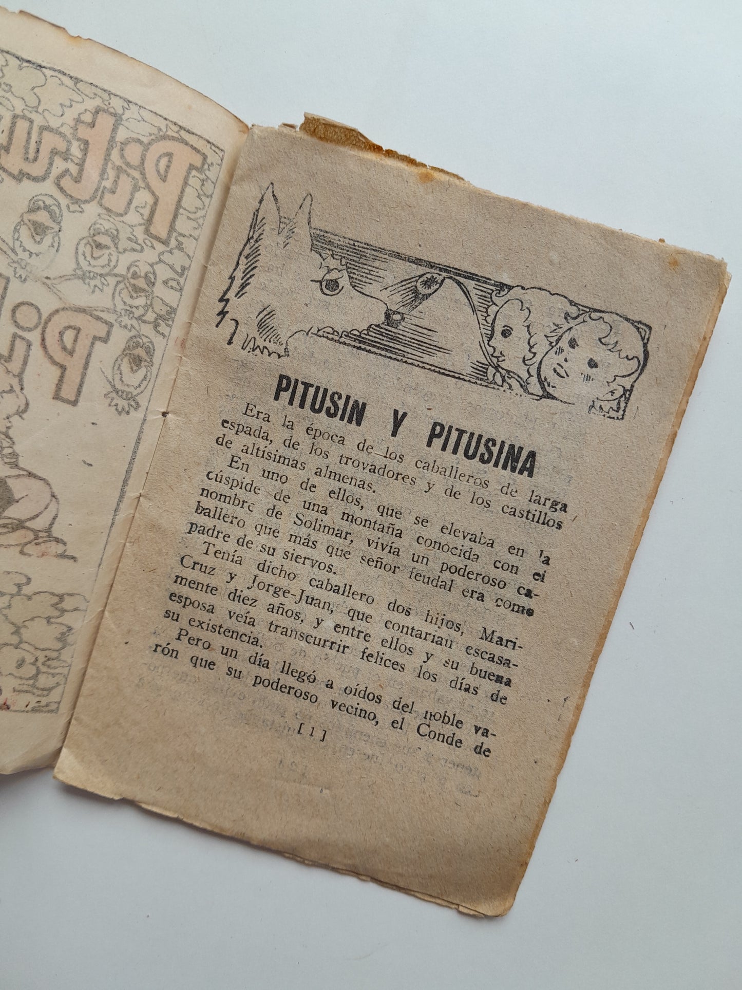PITUSIN Y PITUSINA (TESORO DE CUENTOS INFANTILES, c.1930)