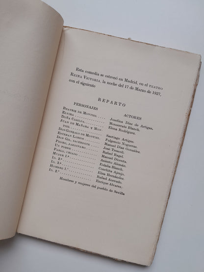 JUAN DE MAÑARA - MANUEL Y ANTONIO MACHADO (ESPASA-CALPE, 1927)