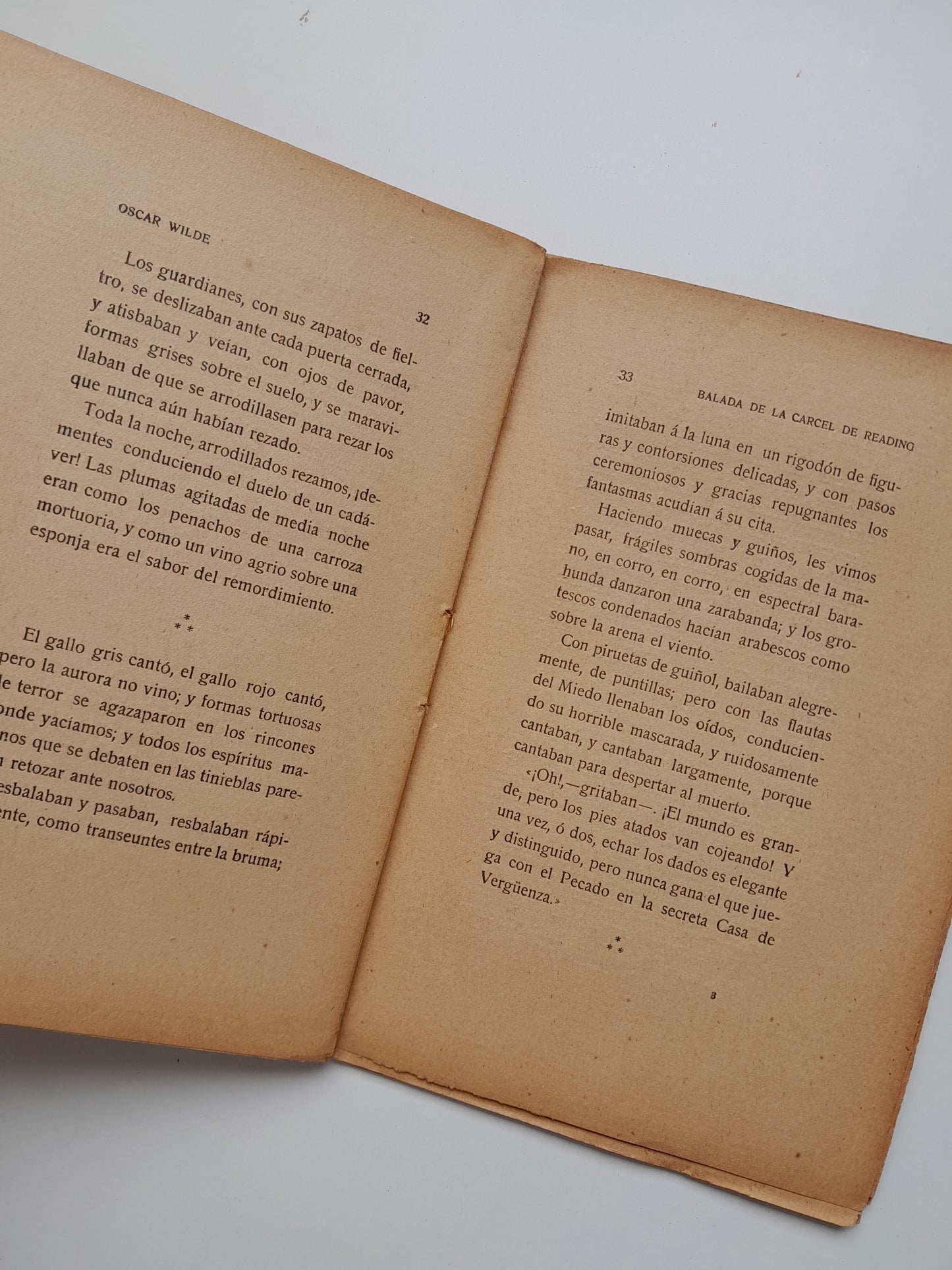 BALADA DE LA CÁRCEL DE READING - OSCAR WILDE (IMP. HELÉNICA, 1911)