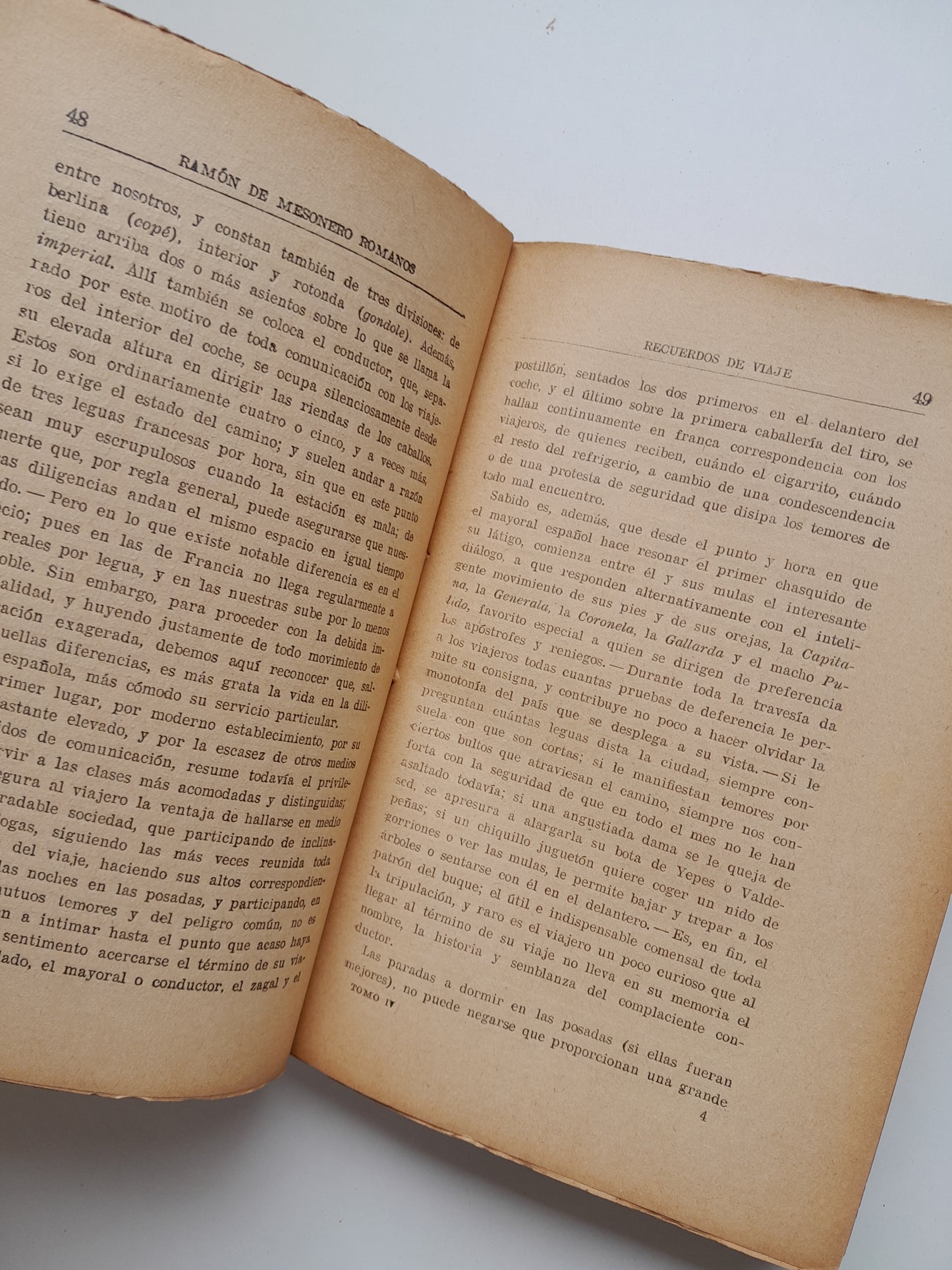 RECUERDOS DE VIAJE POR FRANCIA Y BÉLGICA - RAMÓN DE MESONERO ROMANOS (RENACIMIENTO, 1925)