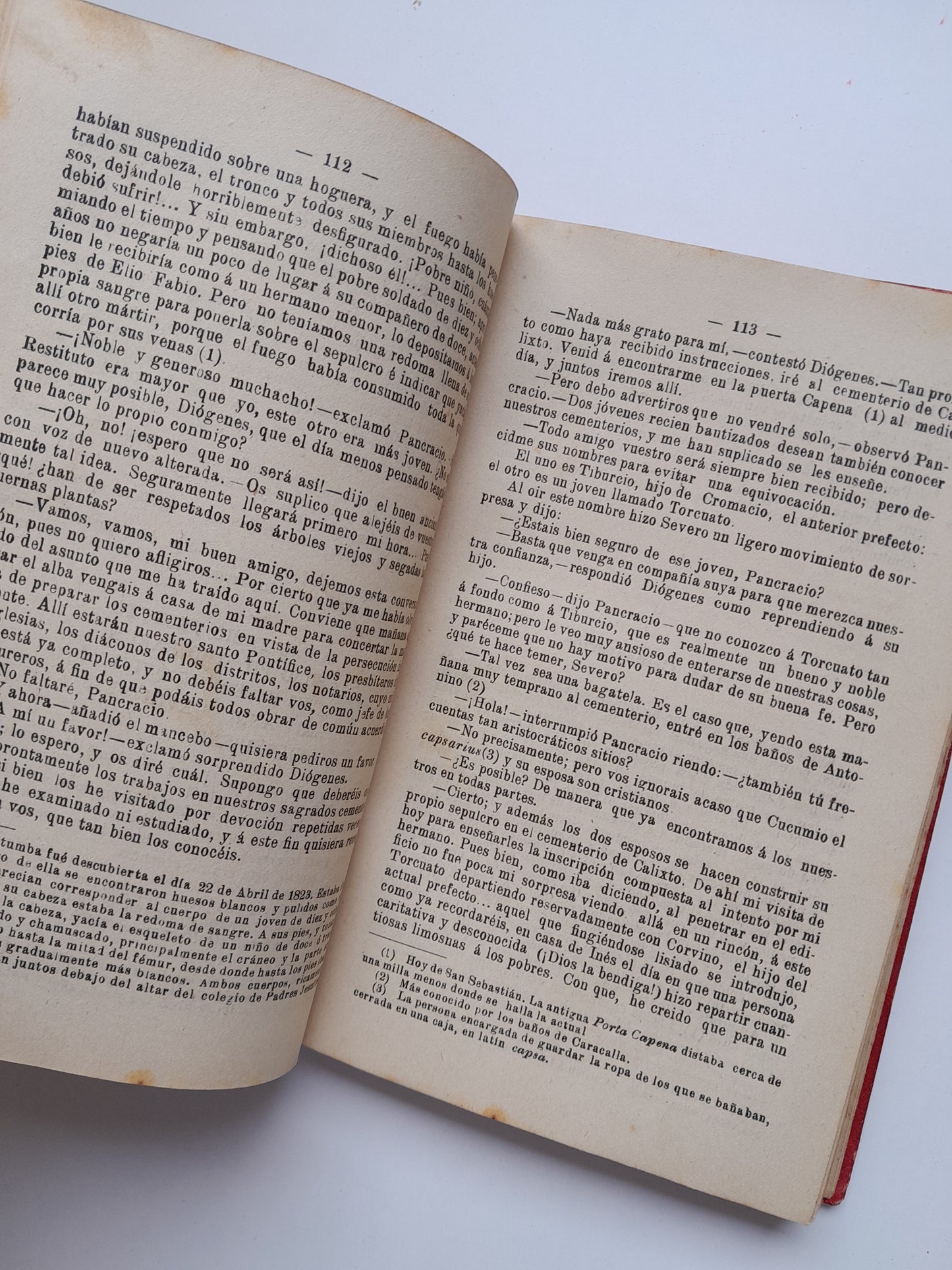 FABIOLA O LA IGLESIA DE LAS CATACUMBAS - CARDENAL WISEMAN (LIB. LA HORMIGA DE ORO, c.1920)