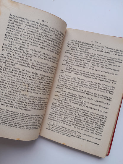 FABIOLA O LA IGLESIA DE LAS CATACUMBAS - CARDENAL WISEMAN (LIB. LA HORMIGA DE ORO, c.1920)