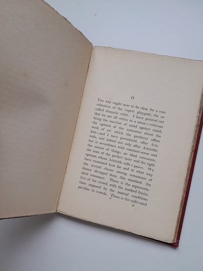 DRAMATIC CRITICISM - A. B. WALKLEY (JOHN MURRAY, 1903)