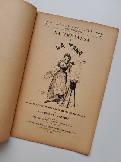 LA VENJANSA DE LA TANA - SERAFÍ PITARRA (LIB. ESPANYOLA DE LÓPEZ, 1891)