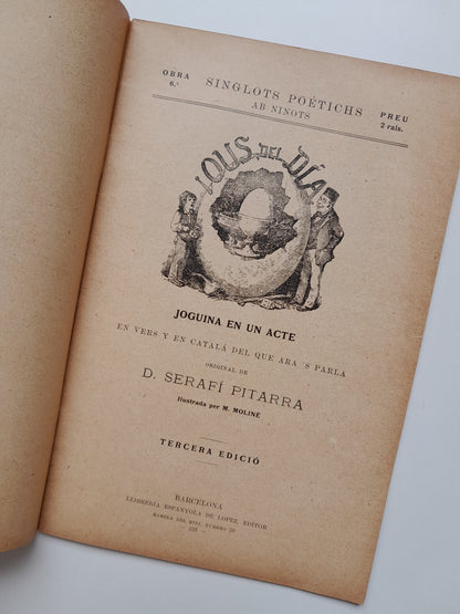 OUS DEL DIA - SERAFÍ PITARRA (LIB. ESPANYOLA DE LÓPEZ, c.1890)