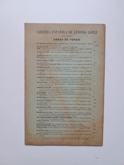 OUS DEL DIA - SERAFÍ PITARRA (LIB. ESPANYOLA DE LÓPEZ, c.1890)