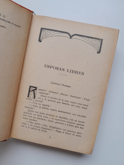 ESPOSAS LIBRES - WARNER FABIAN (EDITA, 1927)