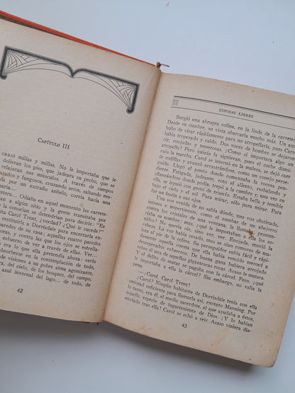 ESPOSAS LIBRES - WARNER FABIAN (EDITA, 1927)