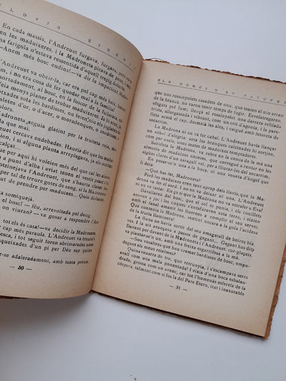 ELS HOMES D'EN PATUFET (TOMO 6). CLOVIS EIMERIC - (EDITORIAL DAVID, 1925)