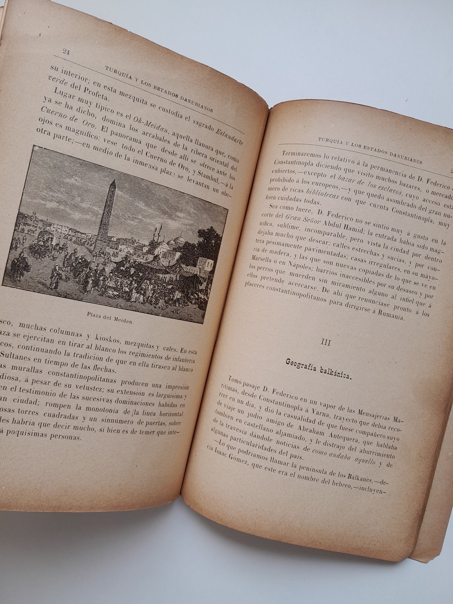 VIAJES POR EUROPA. TURQUÍA Y LOS ESTADOS DANUBIANOS - ALFREDO OPISSO (LIB. ANTONIO J. BASTINOS, 1896)