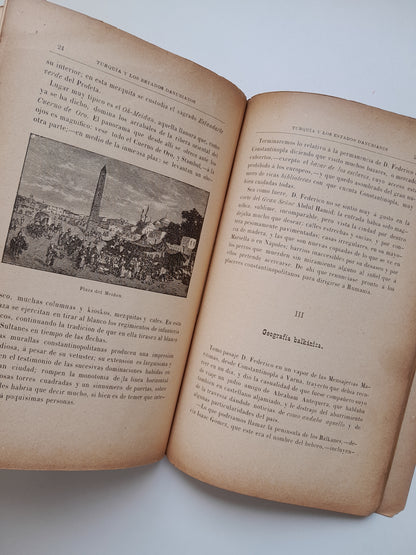 VIAJES POR EUROPA. TURQUÍA Y LOS ESTADOS DANUBIANOS - ALFREDO OPISSO (LIB. ANTONIO J. BASTINOS, 1896)