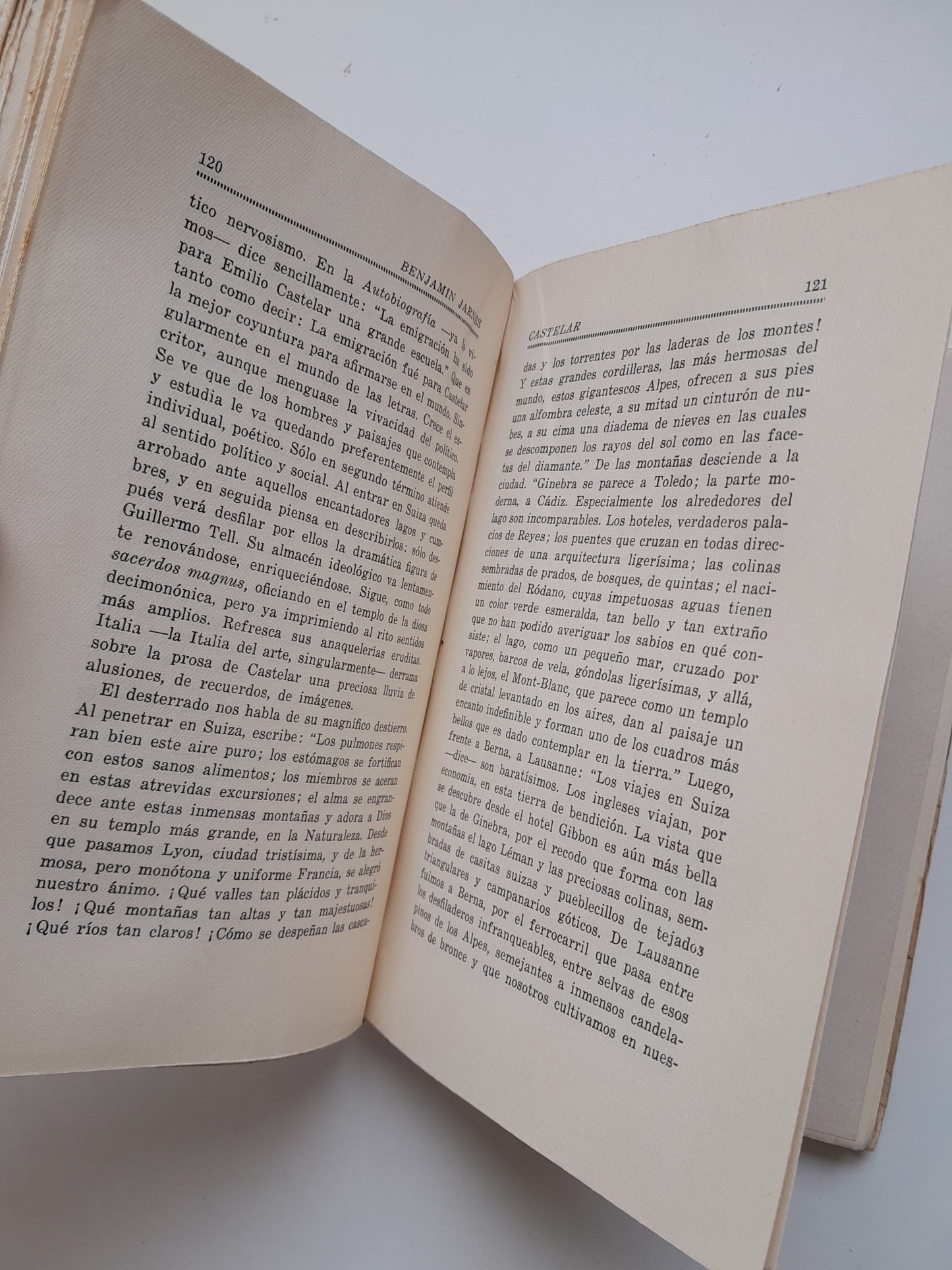 CASTELAR: HOMBRE DEL SINAÍ - BENJAMÍN JARNÉS (ESPASA-CALPE, 1935)