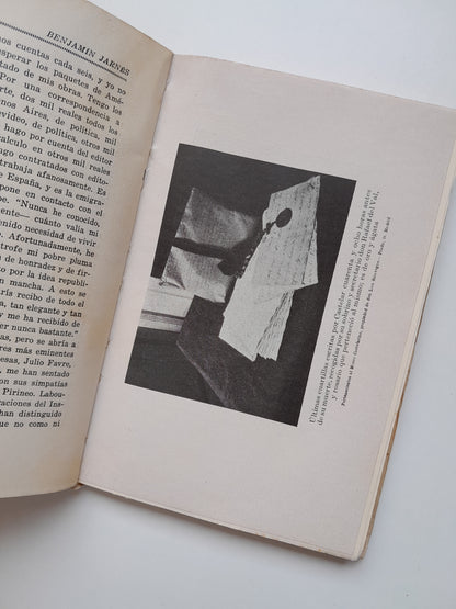 CASTELAR: HOMBRE DEL SINAÍ - BENJAMÍN JARNÉS (ESPASA-CALPE, 1935)