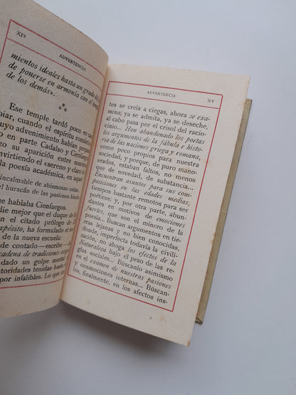 PARNASO ESPAÑOL DE LOS SIGLOS XVIII Y XIX - VV.AA (RUIZ HERMANOS, 1917)