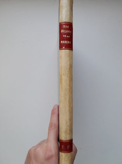 SEGUNDA PARTE DE EL INGENIOSO HIDALGO DON QUIJOTE DE LA MANCHA - AVELLANEDA (MIGUEL SEGUÍ, 1902)
