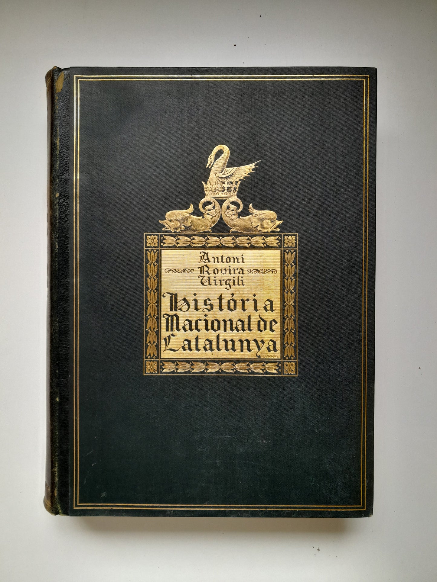 HISTÒRIA NACIONAL DE CATALUNYA (COMPLETA 7 TOMOS) - ANTONI ROVIRA I VIRGILI (PÀTRIA, 1922-1934)