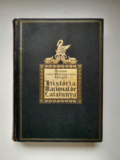 HISTÒRIA NACIONAL DE CATALUNYA (COMPLETA 7 TOMOS) - ANTONI ROVIRA I VIRGILI (PÀTRIA, 1922-1934)