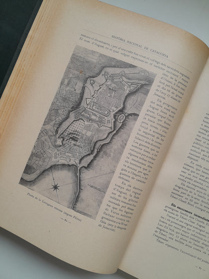 HISTÒRIA NACIONAL DE CATALUNYA (COMPLETA 7 TOMOS) - ANTONI ROVIRA I VIRGILI (PÀTRIA, 1922-1934)