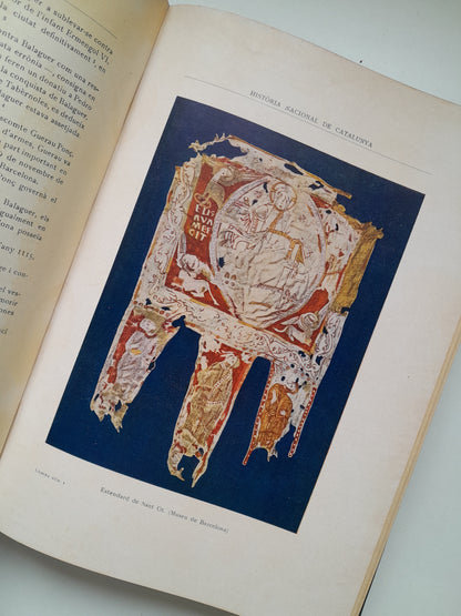 HISTÒRIA NACIONAL DE CATALUNYA (COMPLETA 7 TOMOS) - ANTONI ROVIRA I VIRGILI (PÀTRIA, 1922-1934)