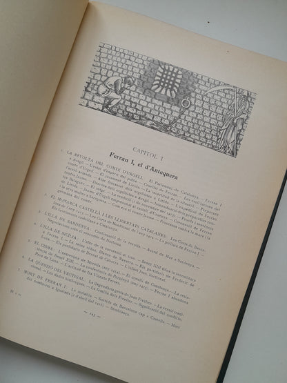 HISTÒRIA NACIONAL DE CATALUNYA (COMPLETA 7 TOMOS) - ANTONI ROVIRA I VIRGILI (PÀTRIA, 1922-1934)