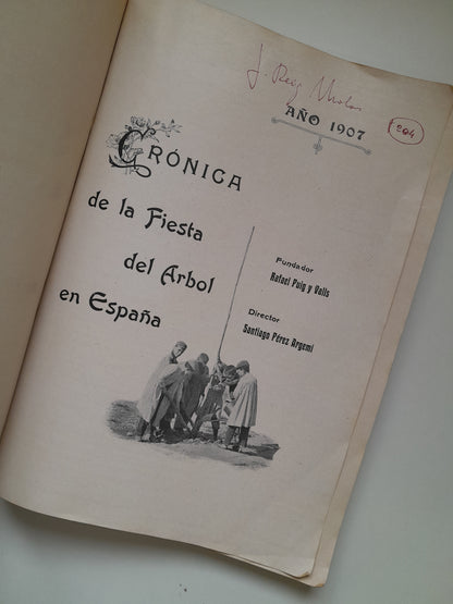 CRÓNICA DE LA FIESTA DEL ÁRBOL EN ESPAÑA (1907)