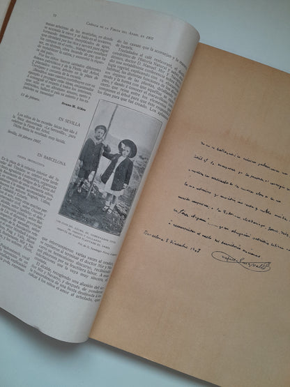 CRÓNICA DE LA FIESTA DEL ÁRBOL EN ESPAÑA (1907)