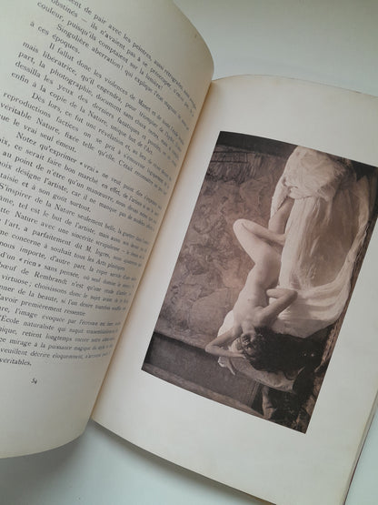 L'ACADÉMIE EN PLEN AIR - EMILE BAYARD (c.1910)