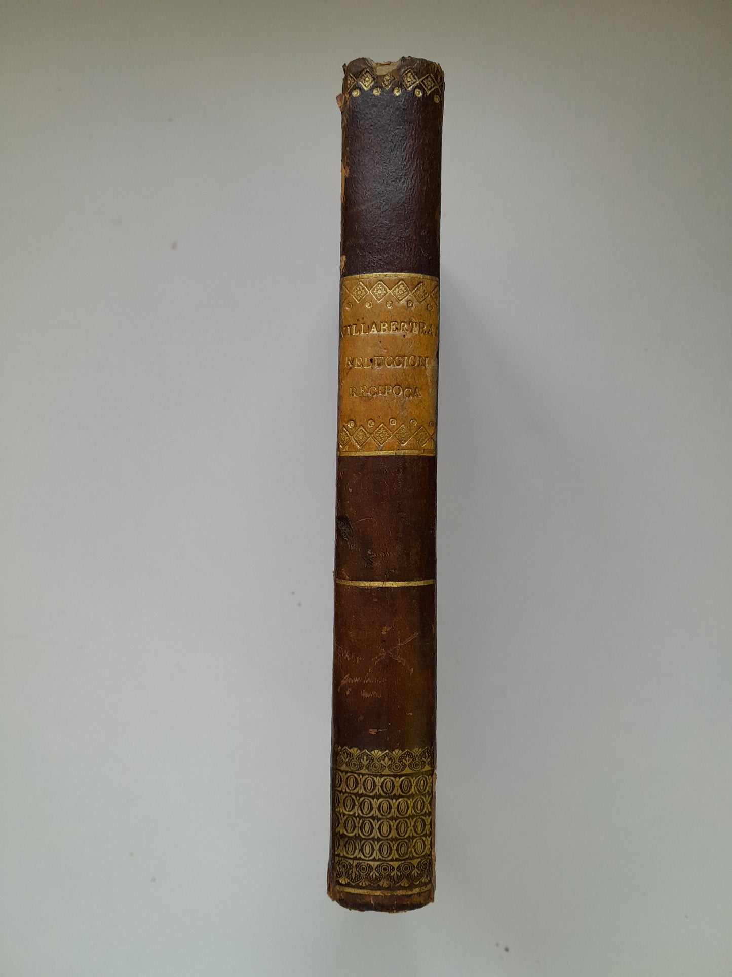 REDUCCIÓN RECÍPROCA DE REALES DE VELLÓN - GERÓNIMO DE VILLABERTRÁN (IMP. MANUEL SAURÍ Y CIA, 1826)