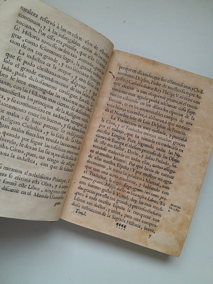 DISCURSO SOBRE LA HISTORIA UNIVERSAL (COMPLETA 3 TOMOS) - BOUSSET (ANDRÉS ORTEGA, 1767-69)