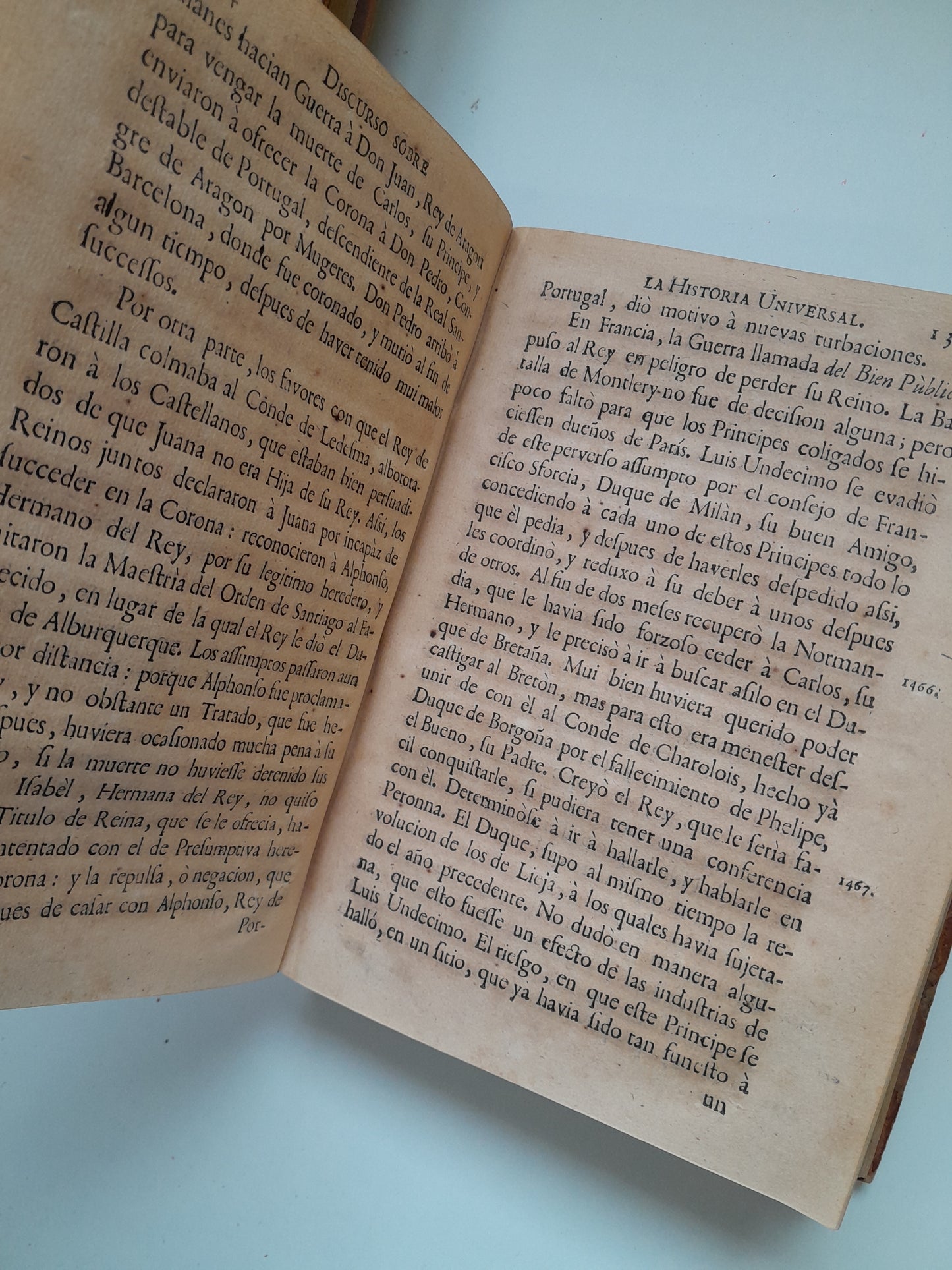 DISCURSO SOBRE LA HISTORIA UNIVERSAL (COMPLETA 3 TOMOS) - BOUSSET (ANDRÉS ORTEGA, 1767-69)