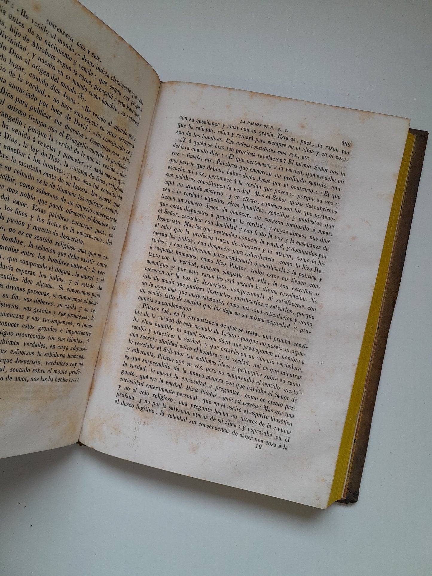 LA PASIÓN Y MUERTE DE NUESTRO SEÑOR JESUCRISTO - VENTURA DE RÁULICA (BIB. UNIV. DE AUTORES CATÓLICOS, 1853)