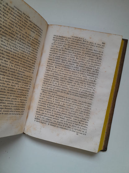 LA PASIÓN Y MUERTE DE NUESTRO SEÑOR JESUCRISTO - VENTURA DE RÁULICA (BIB. UNIV. DE AUTORES CATÓLICOS, 1853)