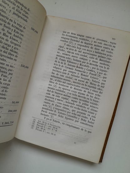 COLECCIÓN DE FORMULARIOS DE ESCRITURAS - COLEGIO DE NOTARIOS DE VALENCIA (EL VALENCIANO, 1862)