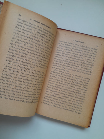 EL HOMBRE PREHISTÓRICO - S. ZABOROWSKI (MAUCCI, c.1920)