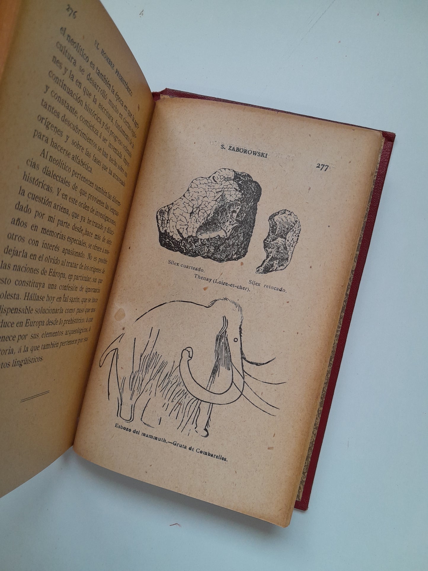 EL HOMBRE PREHISTÓRICO - S. ZABOROWSKI (MAUCCI, c.1920)