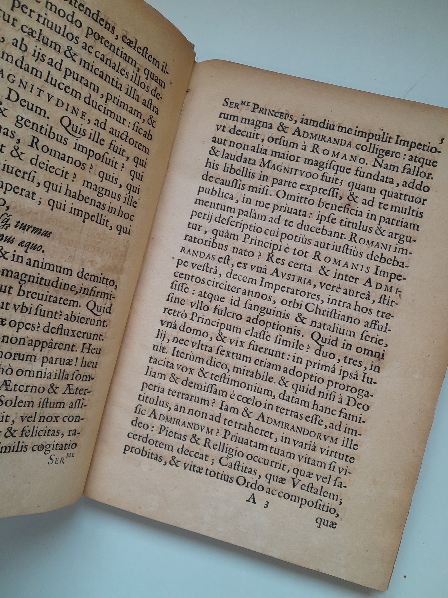 ADMIRANDA, SIUE DE MAGNITUDINE ROMANA - JUSTO LIPSIO (OFFICINA PLANTINIANA, 1630)