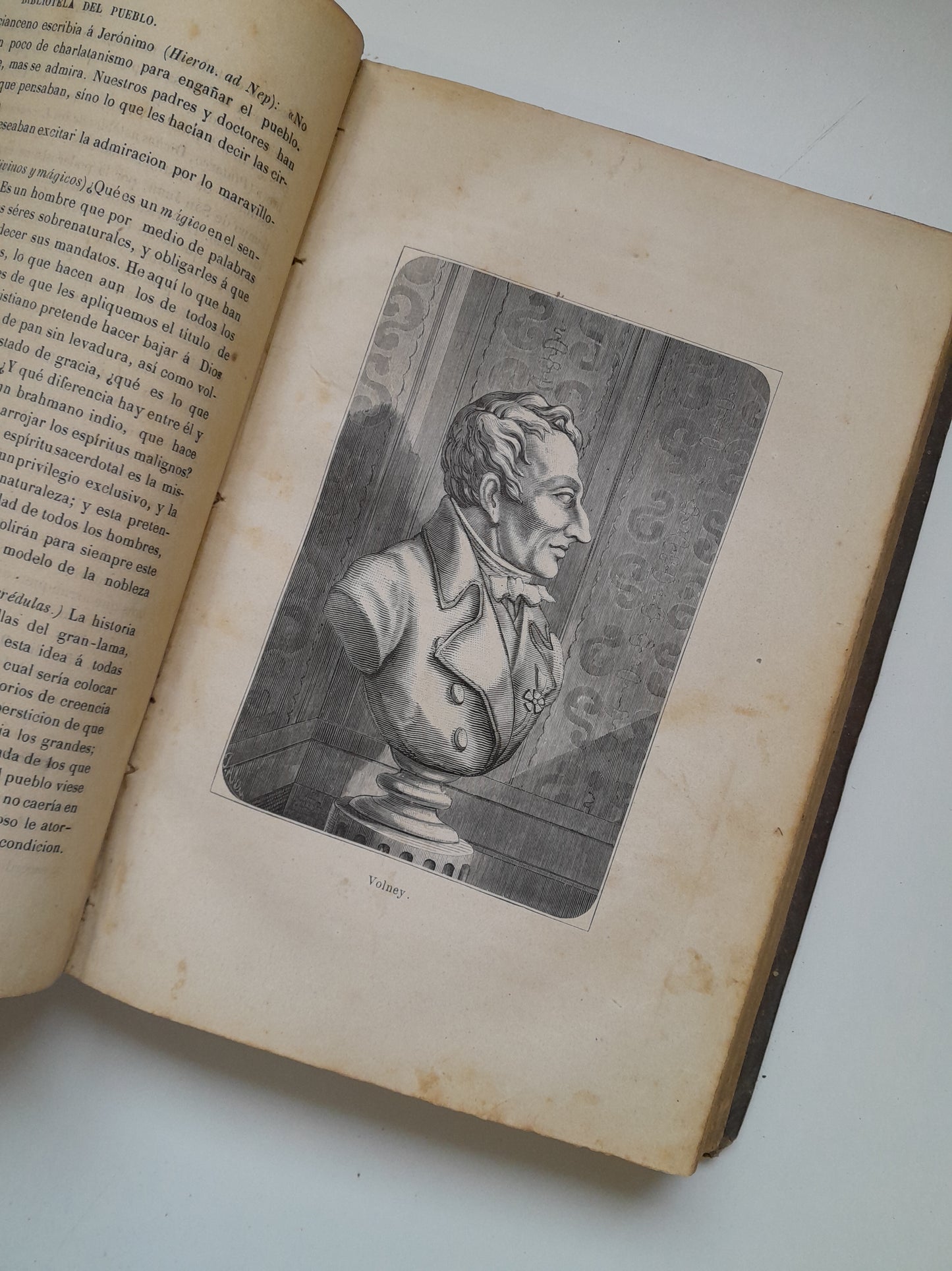 LAS RUINAS DE PALMIRA O MEDITACIÓN SOBRE LAS REVOLUCIONES DE LOS IMPERIOS - M. VOLNEY (JOSÉ CODINA, 1869)