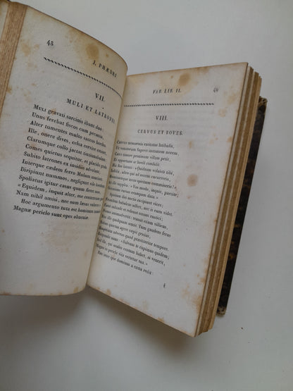 FABULAE VETERES - FEDRO (LEFEVRE BIBLIOPOLAM, 1821)