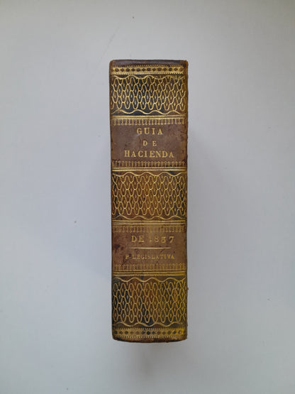 REALES DECRETOS Y ÓRDENES DE S.M. SOBRE HACIENDA PÚBLICA - NARCISO FERRER Y JOU (IMP. JOSÉ PALACIOS, 1838)