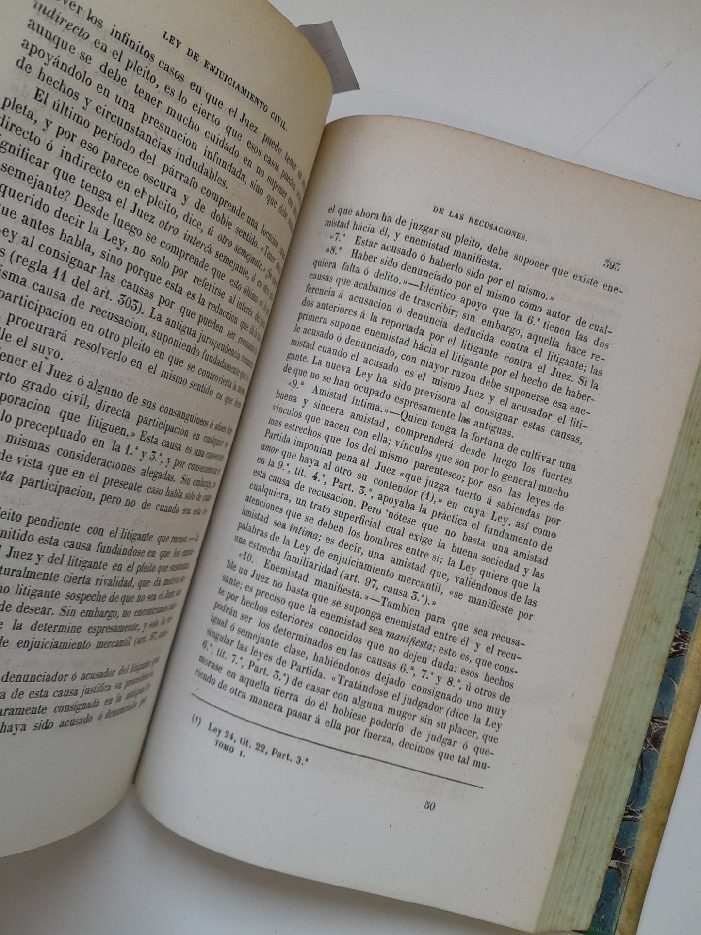 LEY DE ENJUICIAMIENTO CIVIL (COMPLETA 6 TOMOS) - JOSÉ MARÍA MANRESA Y NAVARRO (IMP. REVISTA LEGISLACIÓN Y JURISPRUDENCIA, 1856)