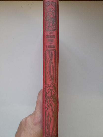 LES DERNIERS JOURS DE SAINT-PIERRE MARTINIQUE - YVES DE LA TROUPLINÈRE (H & L CASTERMAN, c.1900)