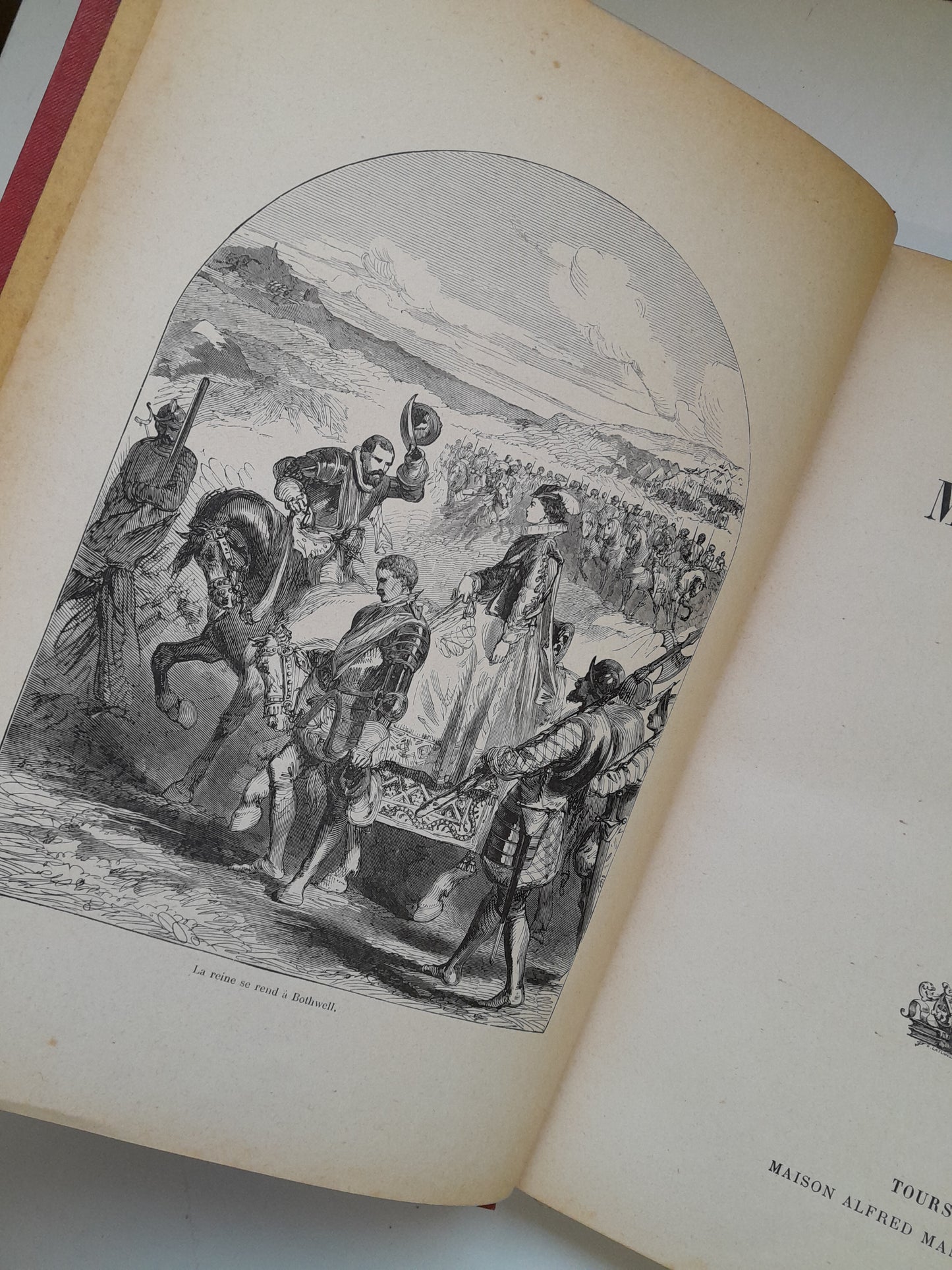 HISTOIRE DE MARIE STUART, REINE D'ÉCOSSE - M. DE MARLÈS (MAISON ALFRED MAME ET FILLS, c.1900)