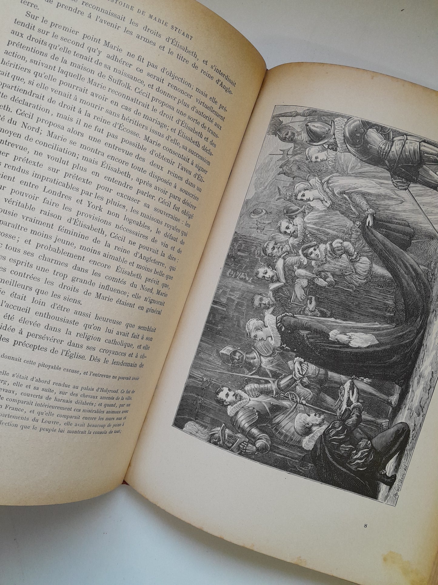 HISTOIRE DE MARIE STUART, REINE D'ÉCOSSE - M. DE MARLÈS (MAISON ALFRED MAME ET FILLS, c.1900)